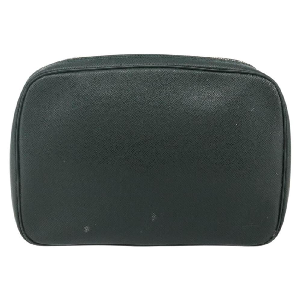 Louis Vuitton Taiga Trousse Toilette GM Clutch Bag Epicea Green